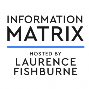 Information Matrix Laurence Fishburne square logo